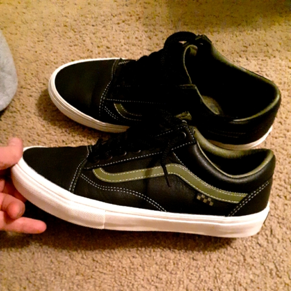 Vans old skool " butter leather"
